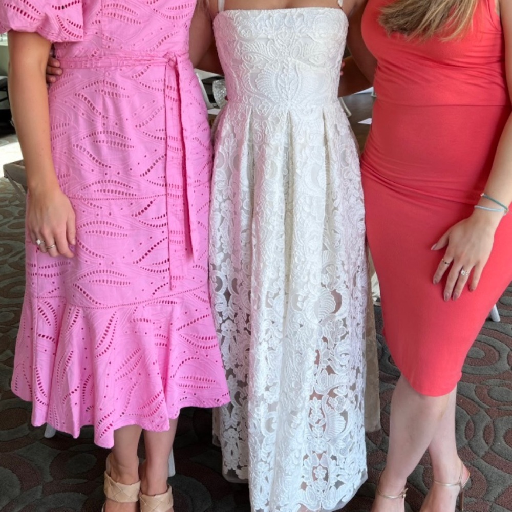 Bridal White lace dress